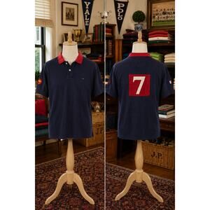 Eden Park XV De France Rugby Polo Shirt France Patch Men’s Medium